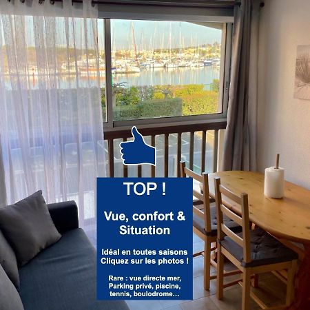 Studio Face A La Mer 4 Couchages - Gratuits Piscine Tennis Et Un Parking Prive Rare Et Tres Utile - Vue Magnifique Sur La Mer - Agreable En Toutes Saisons Ile Des Pecheurs - La Brigantine - Emplacement Et Vue Rares Au Cap D'Агд Экстерьер фото